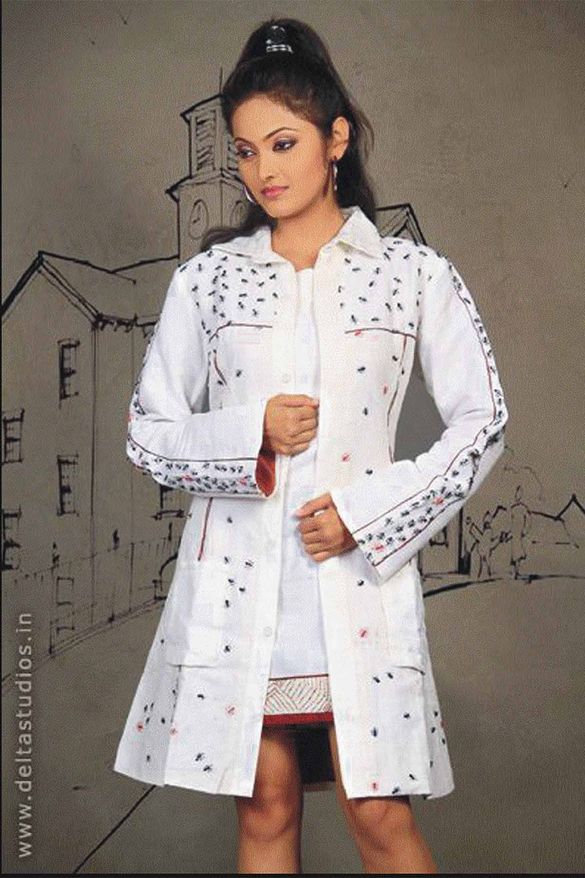 ANT DESIGN JACKET WITH TUNIC