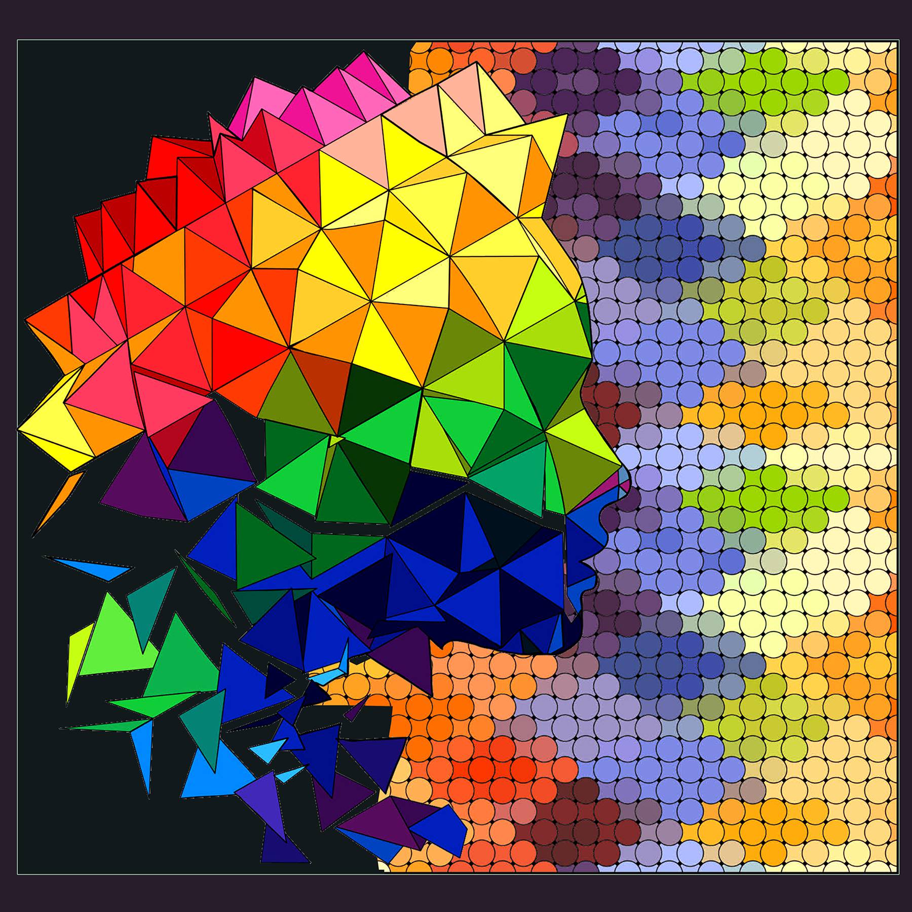 DOTTED SEPTRUMED CRYSTAL LADY