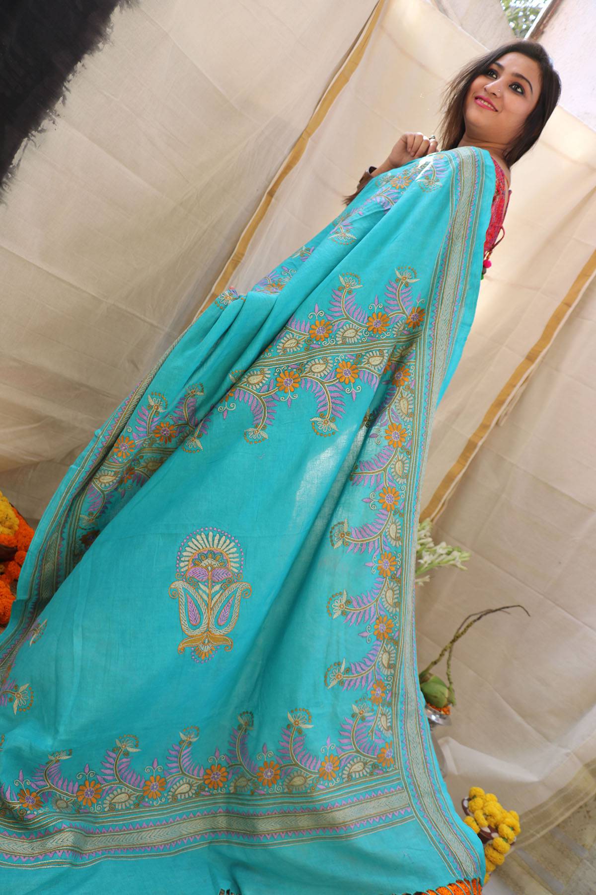 FLORAL PAIZELY STRING BORDER (1)
