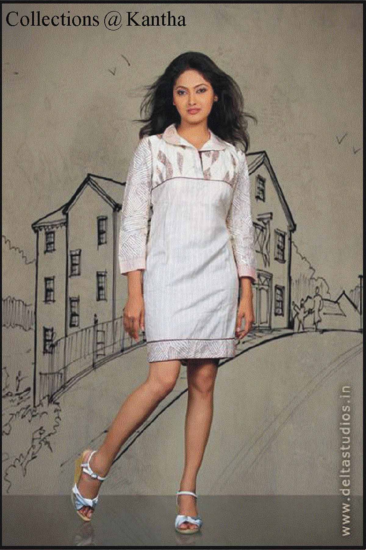 HAL LEAF PETER-PAN COLLAR TUNIC